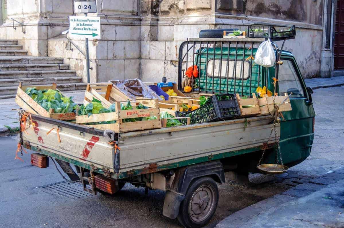 Fruit and Veg store in Italy