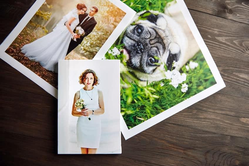 selection of portrait photography prints
