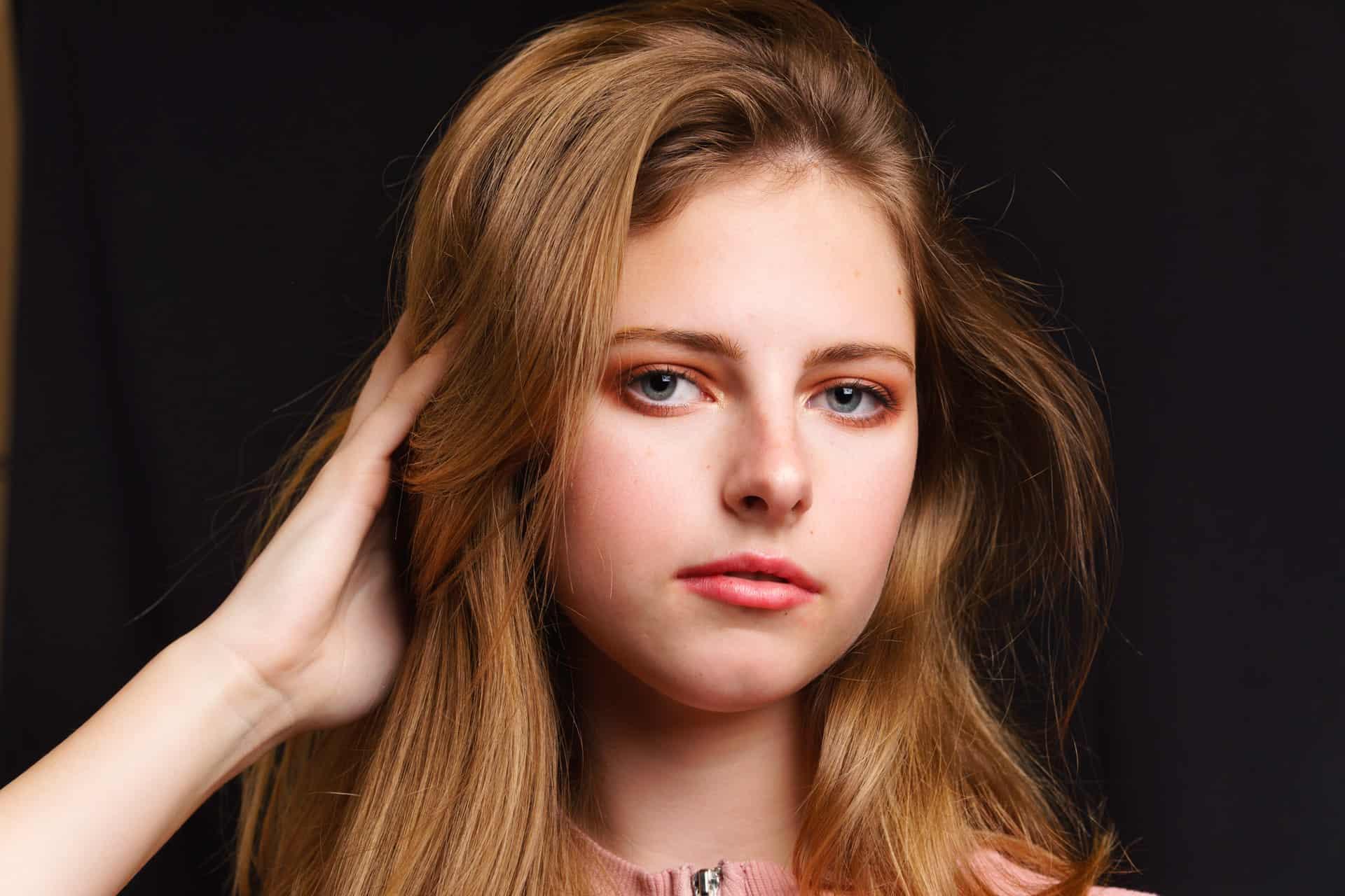female model headshot photo